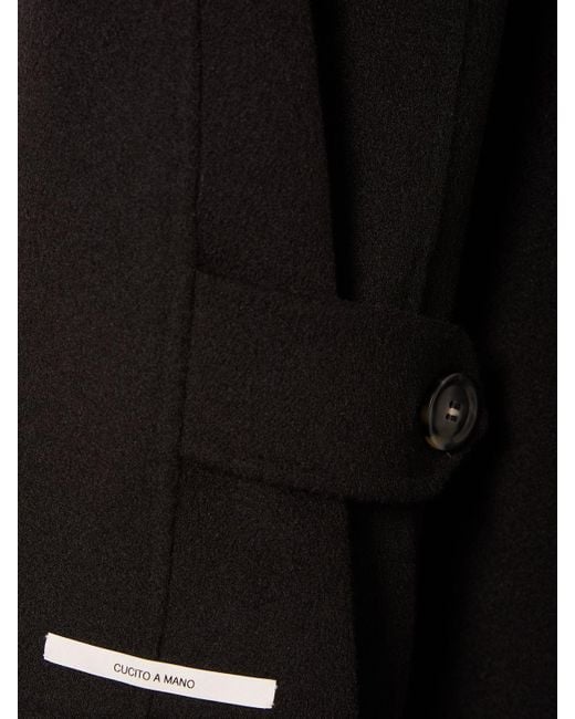 Manteau long en laine et cachemire azzorre Sportmax en coloris Black