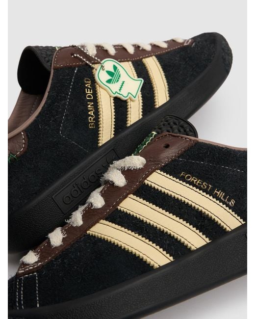 メンズ Adidas Originals Brain Dead Forest Hills スニーカー Black