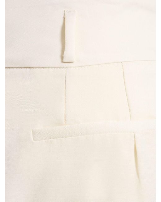 Altuzarra White Hose Aus Enverssatin "tyr"