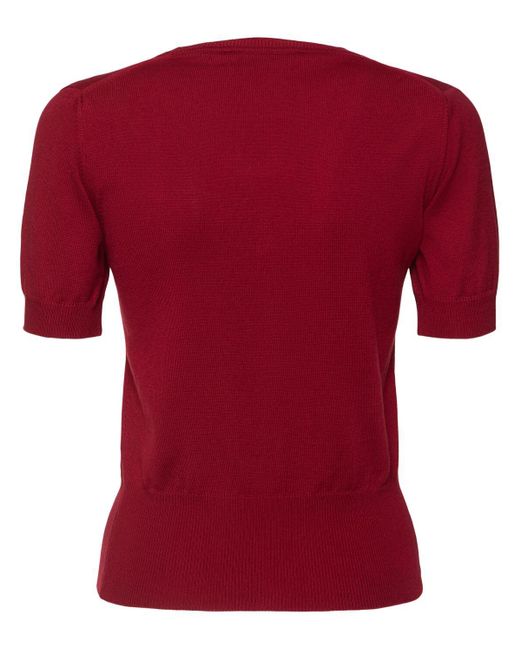 Mujer Top Bea Vivienne Westwood de color Red