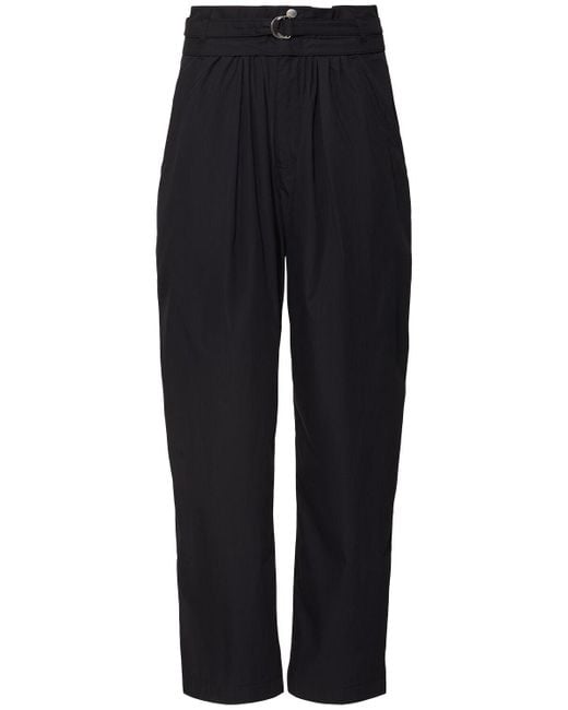Isabel Marant Blue Weite Hose Aus Wolle "celia"