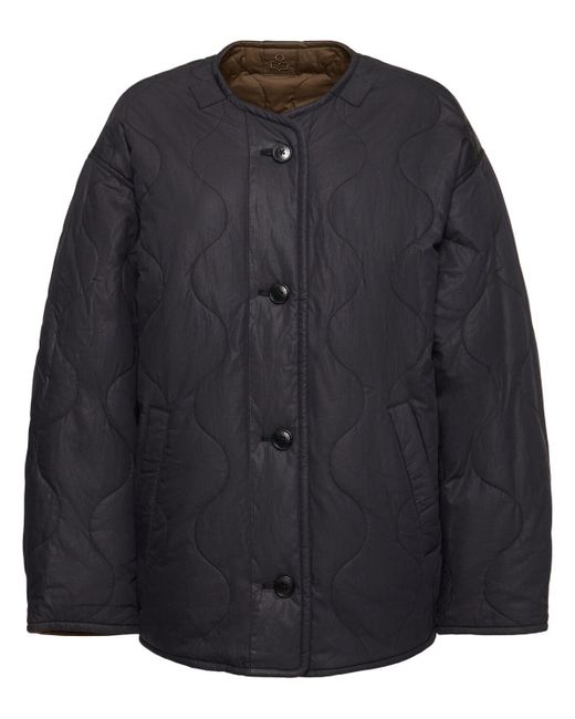 Isabel Marant Nesmae キルテッドジャケット Black