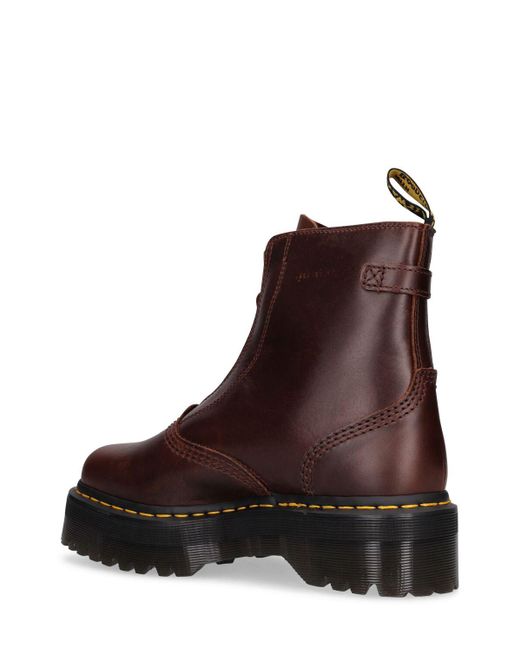 Dr. Martens 40mm Jetta Classic Ankle Boots in Brown | Lyst Canada
