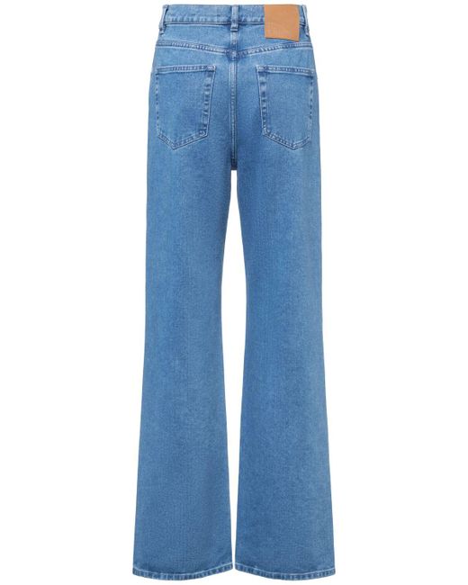 GIUSEPPE DI MORABITO ハイライズストレートジーンズ Blue
