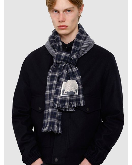 Uomo Sciarpa di Burberry in Blue da Uomo