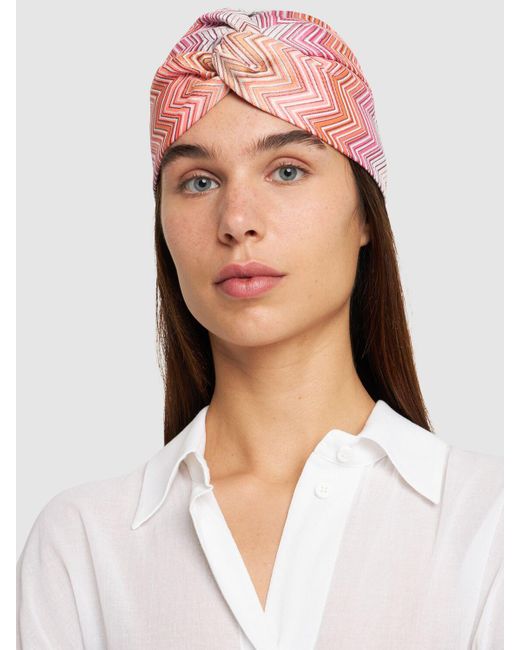 Missoni Gray Knit Headband