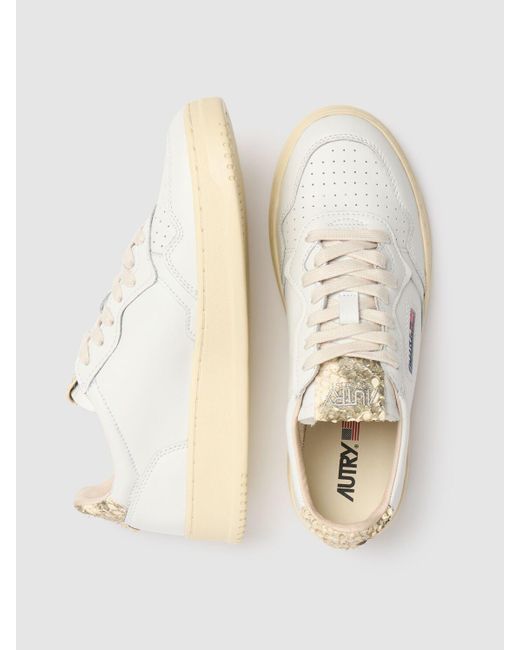 Autry Medalist Low スニーカー White