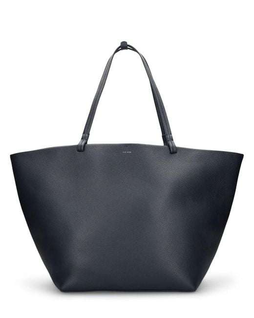 The Row Blue Xl Leather Park Tote