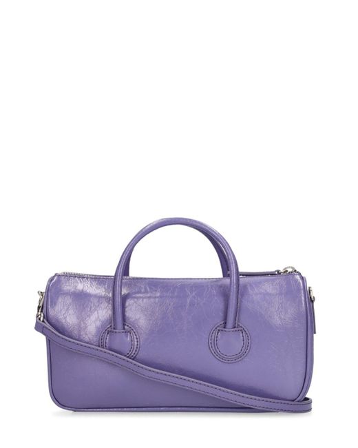 Buy MARGE SHERWOOD Purple Bessette Shoulder Bag - Pale Blue At 54% Off