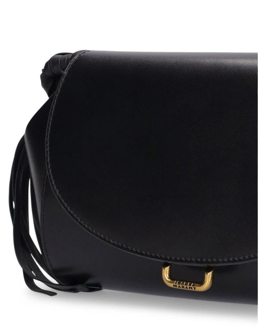 Isabel Marant Black Medium Murcia Leather Shoulder Bag