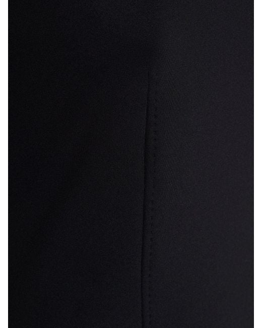 Max Mara Blue Midikleid Sevres Aus Jersey