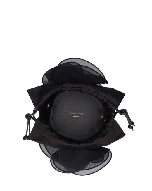 Magda Butrym Black Schultertasche Aus Satin "magda"