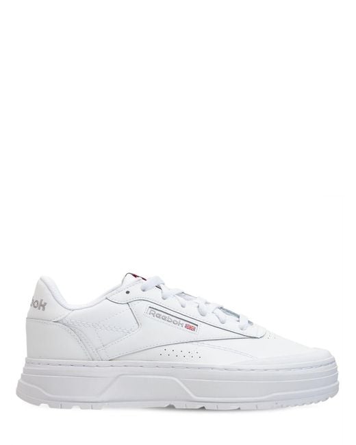 Reebok Club C Double Geo Sneakers in White | Lyst UK