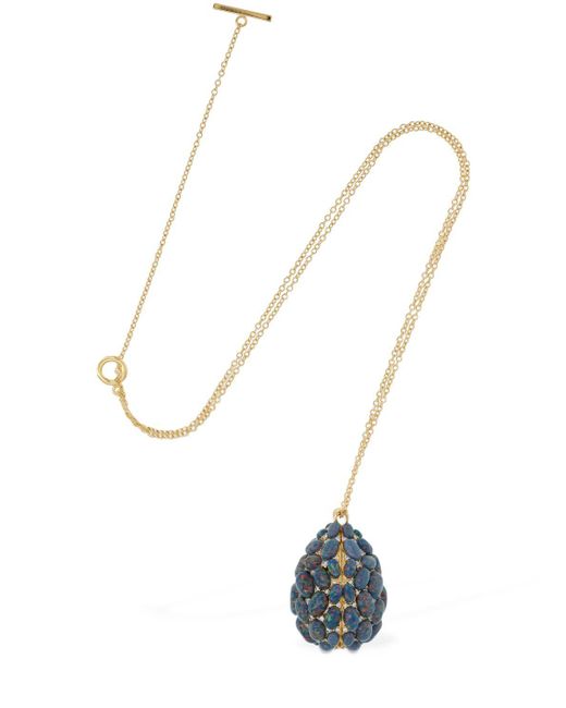 Zimmermann Blue Austral Statet Charm Necklace