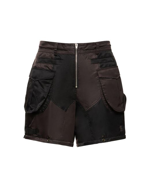 Pantalones cargo de nylon patchwork ANDERSSON BELL de hombre de color Black