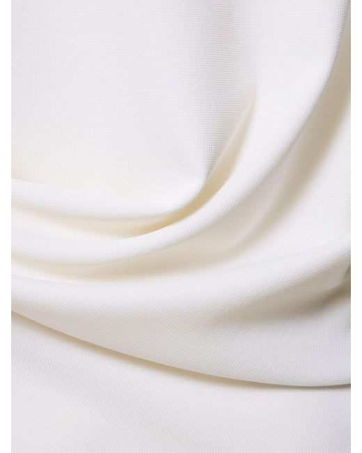 Khaite Verda ジャージーロングドレス White