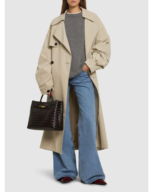 Frankie Shop Natural Langer Trenchcoat "mavis"