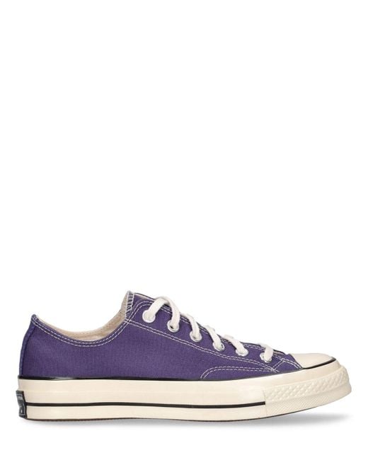 Converse Purple Chuck 70 Low Sneakers