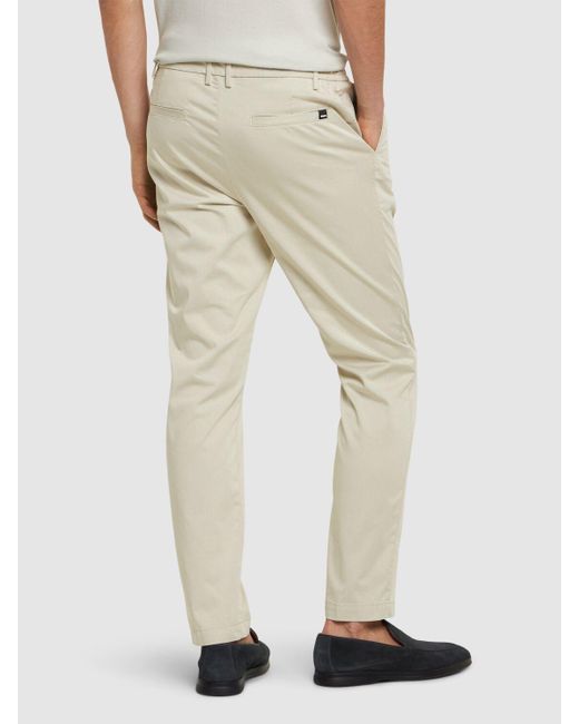 Pantalones de algodón Boss de hombre de color Natural