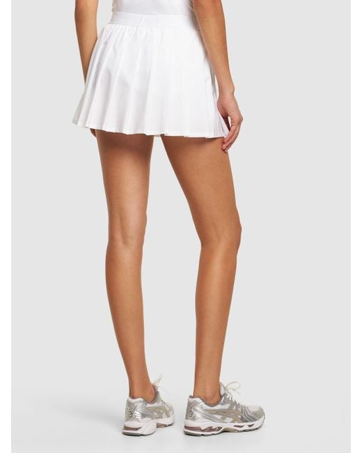 Womens Alo Yoga white Aces Tennis Skirt