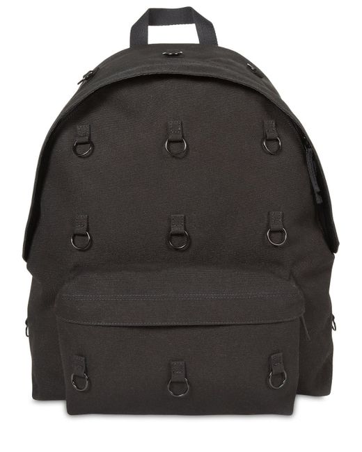 Raf Simons Black Rs Padded Loop Backpack