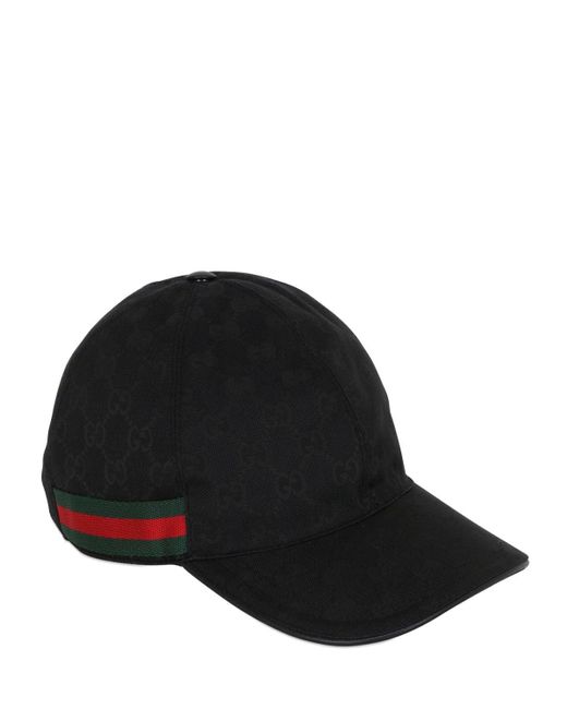 black gucci baseball hat