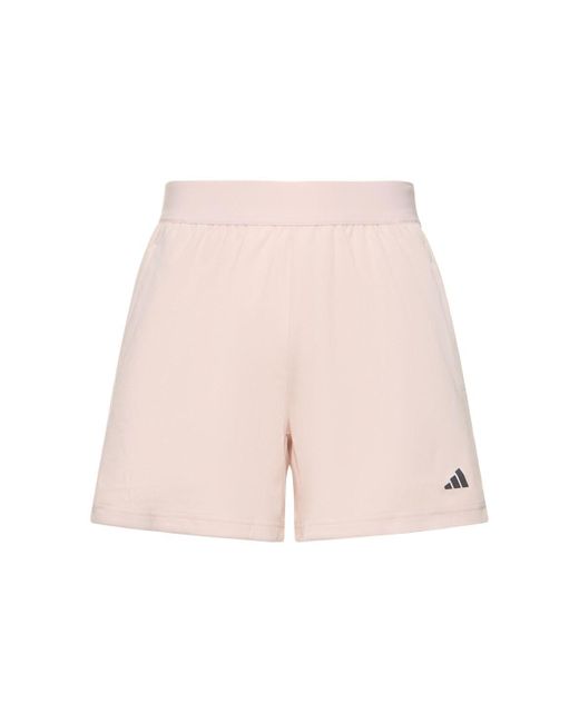 Shorts yoga di Adidas Originals in Pink da Uomo