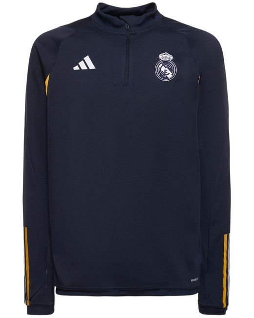 メンズ Adidas Originals Real Madrid トラックトップ Blue