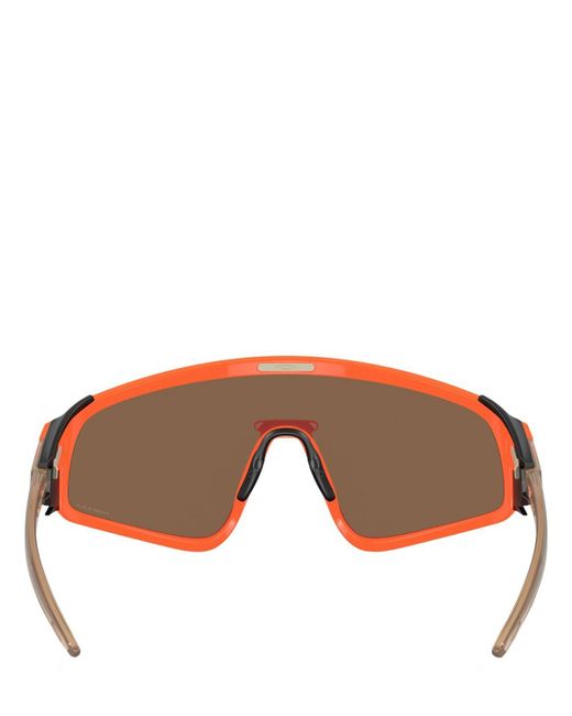 Oakley Orange Sonnenbrille "latch Tm Panel Mask"