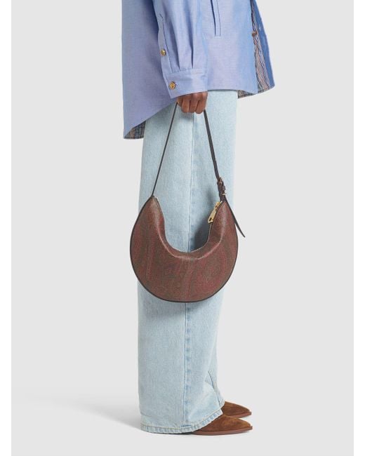 Etro Brown Medium Essential Hobo Shoulder Bag