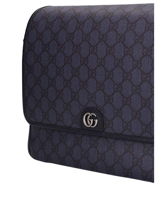 Gucci Umhängetasche Aus Gg-supreme-stoff "ophidia" in Blue für Herren