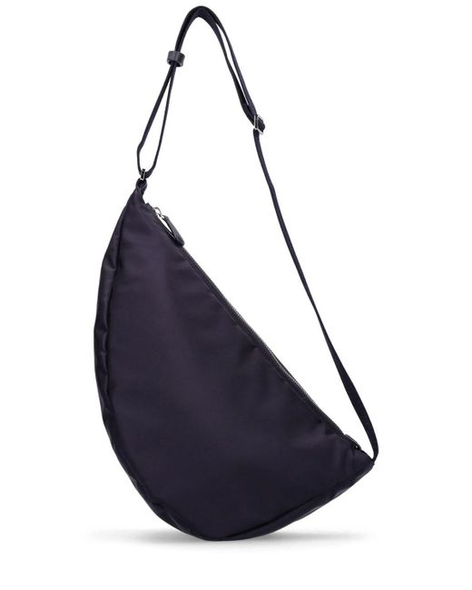 The Row Slouchy Banana Two Nylon Shoulder Bag in Blue Lyst UK