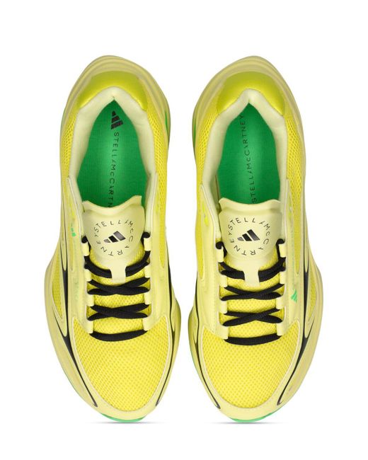 Adidas By Stella McCartney Yellow Sportswear 2000 Training Sneakers