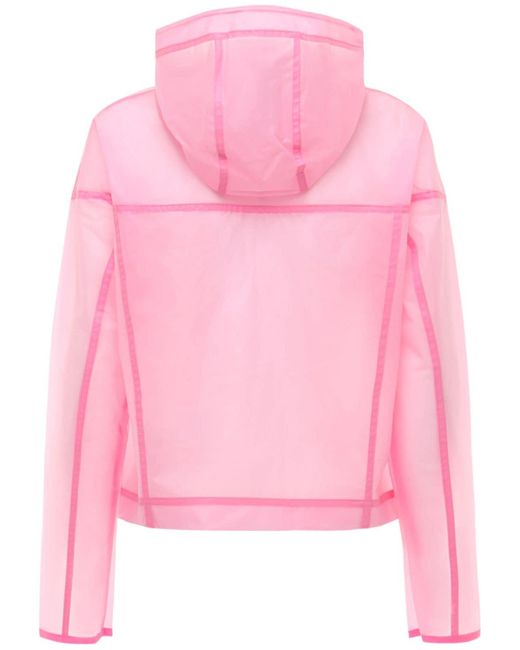 Veste Transparente "w Nsw Wr Jkt" Nike en coloris Rose | Lyst