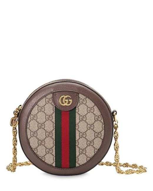 gucci mini round shoulder bag