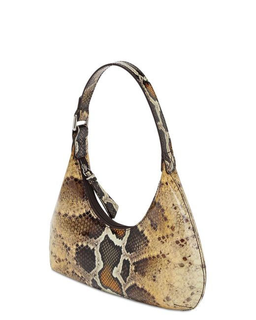 snake embossed leather handbags