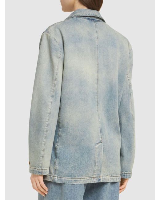 Donna Blazer di MSGM in Blue