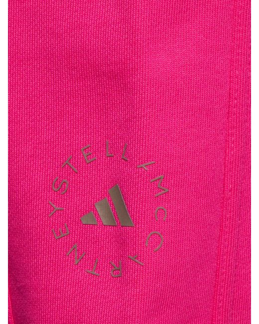 Pantalon regular Adidas By Stella McCartney en coloris Pink
