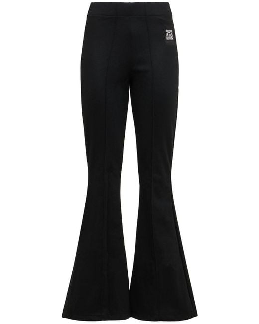 Adidas Originals Black Karlie Kloss High Waist Flared Pants
