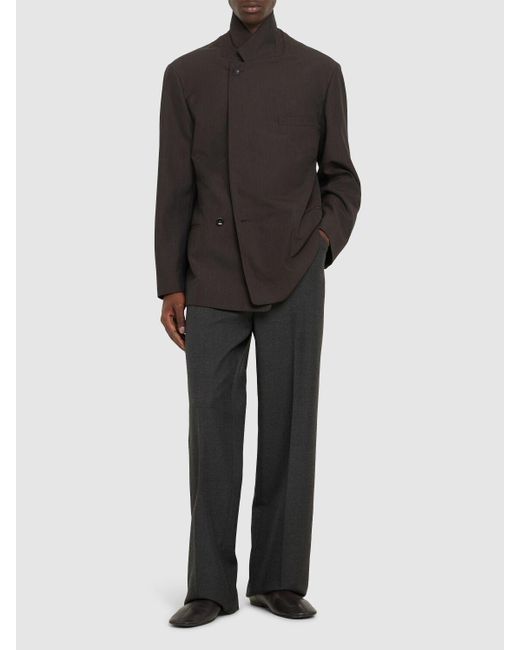 Bally Herren Hose Aus Wollmischung in Black für Herren