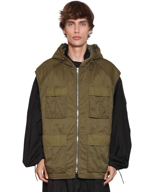 nylon raincoat mens