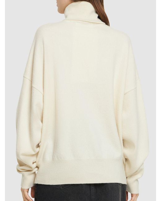 Suéter jill de mezcla de cachemire Extreme Cashmere de color Natural