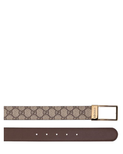 Gucci Multicolor 3.5cm New Frame Belt for men