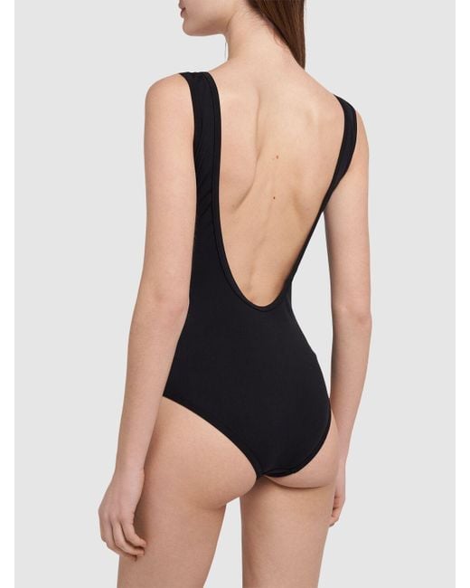 Bottega Veneta Black Nylon One-piece Swimsuit