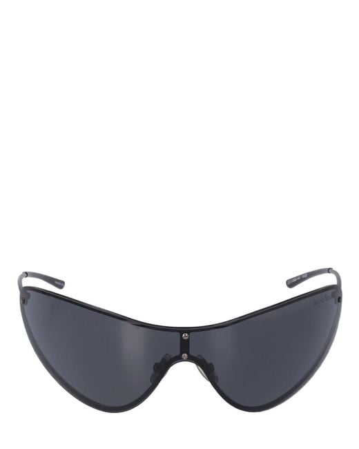 Acne Blue Antus Mask Metal Sunglasses