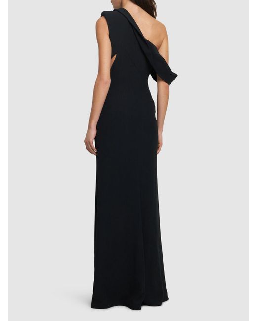 Alexander McQueen Black Viscose Blend Dress