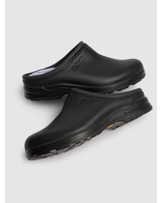 Comme des Garçons Black Blundstone Mules for men