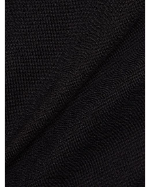 Tom Ford Sweater Aus Baumwolle Mit Beflockung in Black für Herren