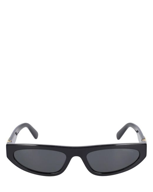 Gafas de sol cat eye de acetato Miu Miu de color Black