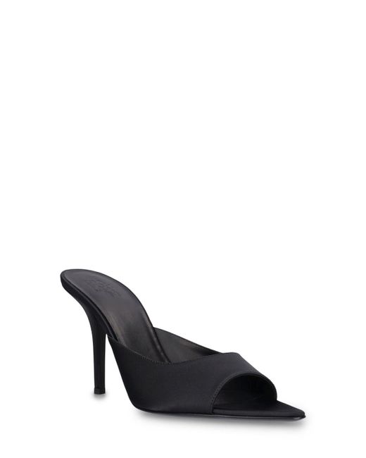 Gia Borghini Black 90mm Hohe Mule-sandaletten "perni 04"